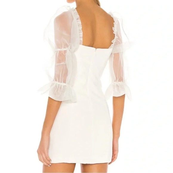 AMANDA UPRICHARD Tia Dress in Ivory size XS - Picture 4 of 9